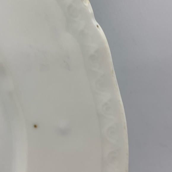Vintage Ceramic Porcelain Plate Dish Children Scalloped Border Dutch European 8" - Picture 7 of 9